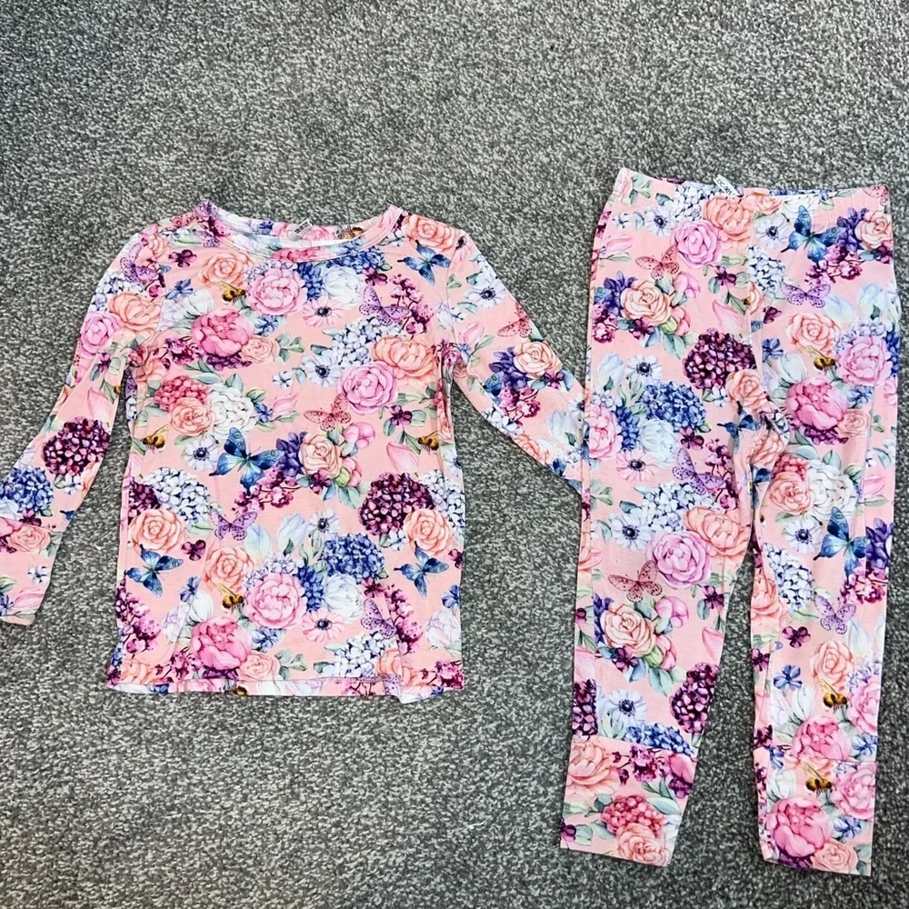 Posh Peanut Long Sleeve Basic Pajamas | 18-24 months